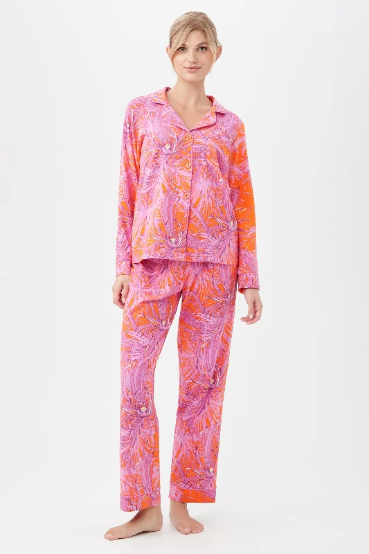 FUJI MUMS WOMEN'S LONG SLEEVE LONG PANT JERSEY PJ SET Nordstrom pajama sets