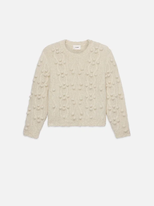 Popcorn Pullover -- Cream Gucci sweaters