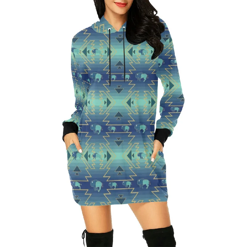 Buffalo Run Hoodie Dress Casual mini dresses