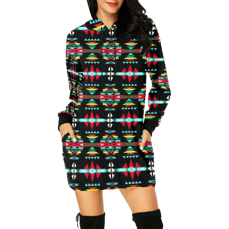 River Trail Sunset Hoodie Dress Revolve mini dresses