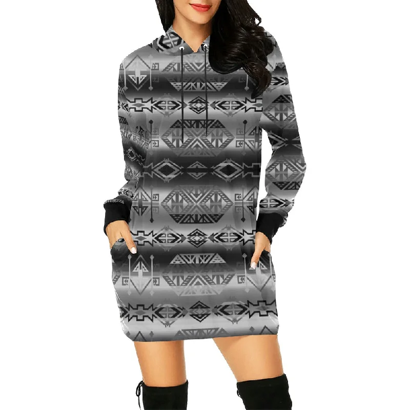 Trade Route Cave Hoodie Dress Goth mini dresses