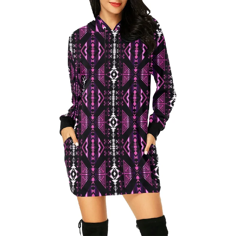 Upstream Expedition Moonlight Shadows Hoodie Dress Best mini dresses for petites