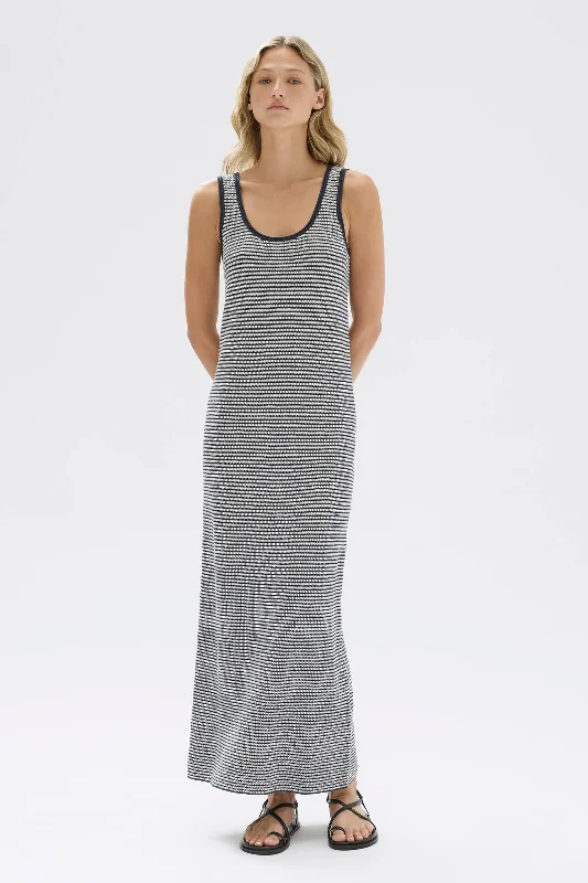 Peri Stripe Knit Maxi Dress Anniversary maxi dresses