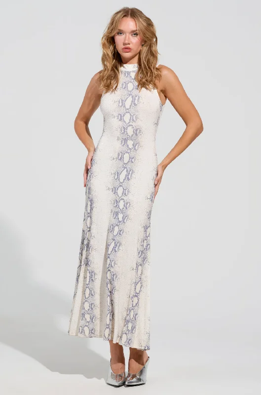 WE FOUND LOVE SNAKE MESH MAXI DRESS Expensive maxi dresses