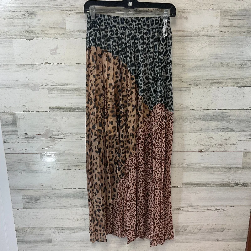 Skirt Maxi By Fate In Brown, Size: S Elegant Maxi Look