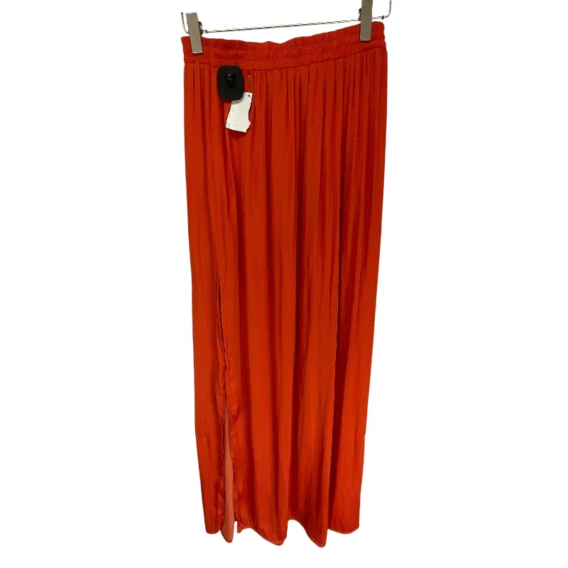 Skirt Maxi By Forever 21 In Orange, Size: S Maxi Skirt Look