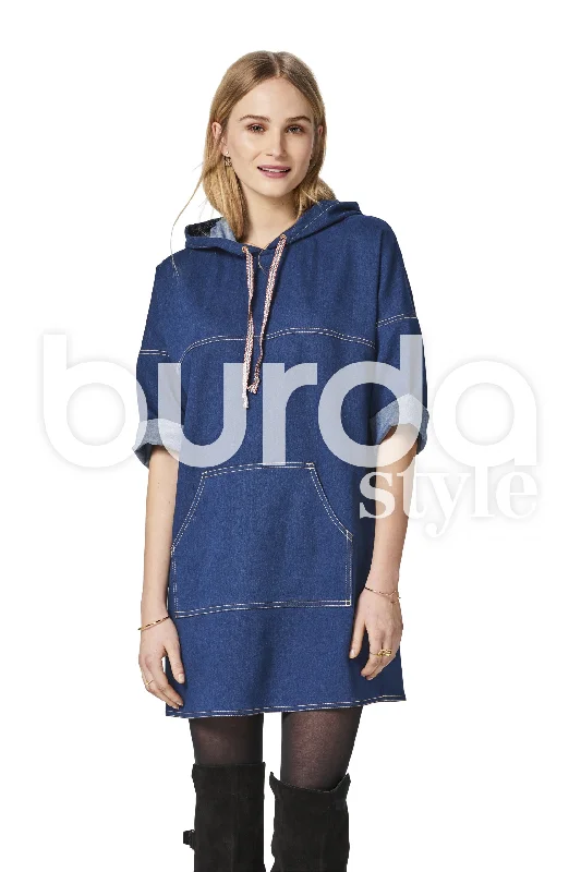 Burda Hooded Dress 6475 High-end unclassified dresses