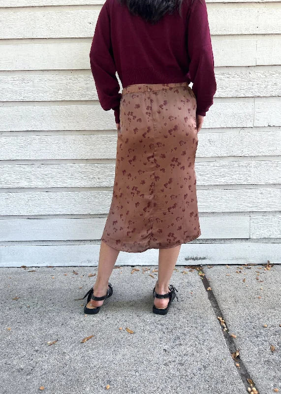 QUINN MIDI SKIRT Midi Skirt with Pockets