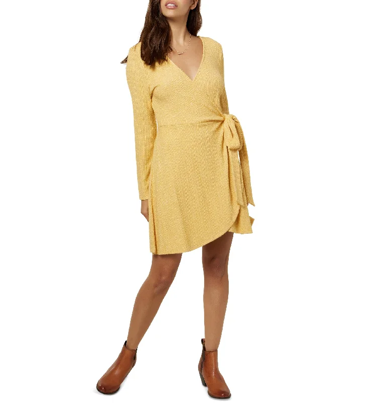 Juniors' Weston Knit Wrap Dress Formal unclassified dresses