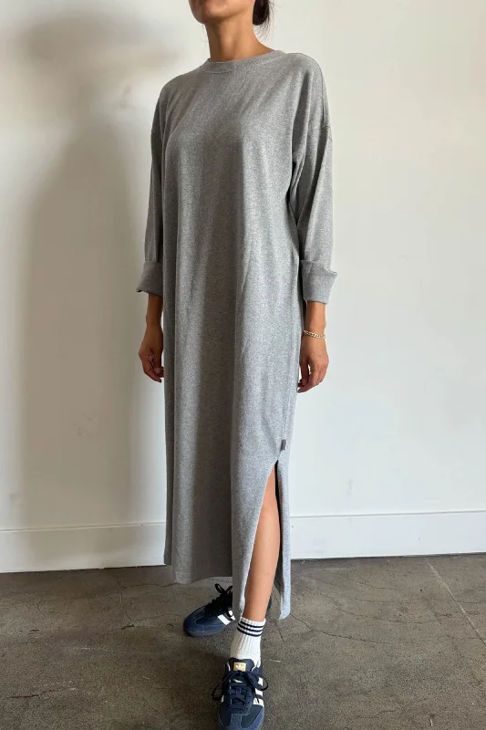 Sunday Dress (Heather Grey) Open-back unclassified dresses