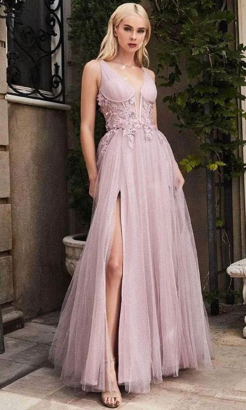 Andrea and Leo A1057 - Corset Bodice Tulle Prom Dress Tulle Dress Silhouette