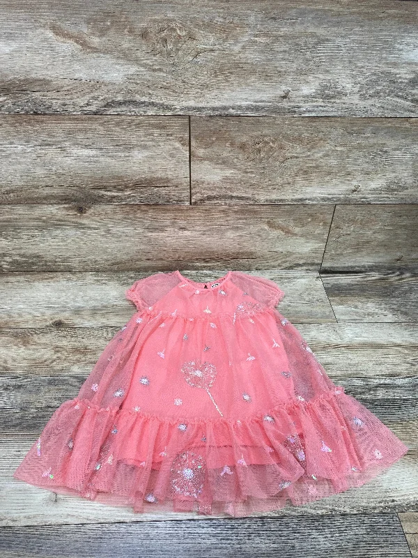 Hatley Dandelion Tulle Dress Pink sz 2T Pink Tulle Dress