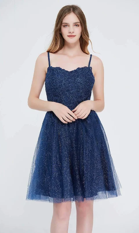 J'Adore Dresses - J20072 Sleeveless Sparkle Tulle Dress Tulle Dress Fluffy